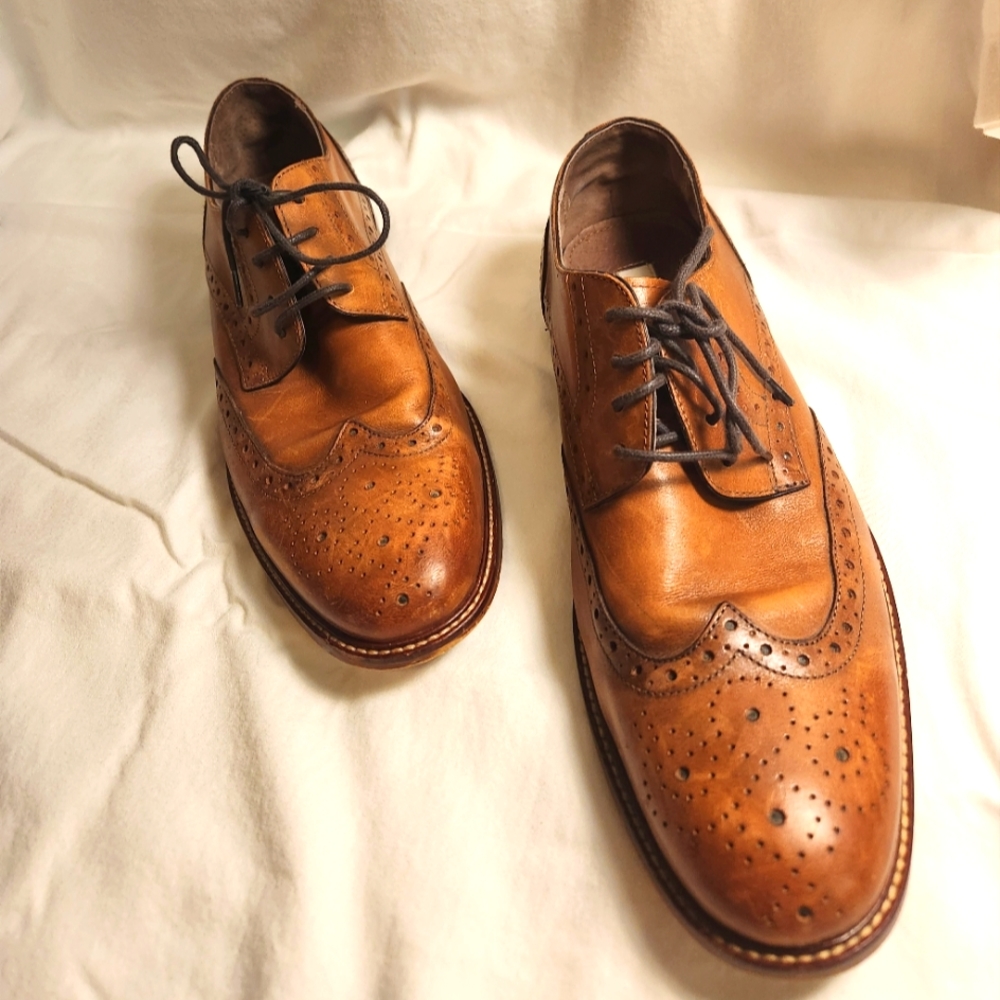 Joseph Abbod Leather Oxford Men's Shoes Size 9.5